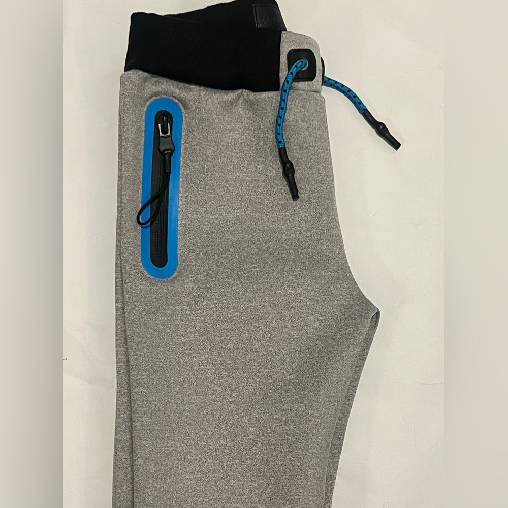 Steve’s Jeans Grey/turquoise joggers 4t